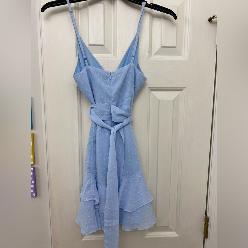 Sky/light blue dress Size XS/S - Picture 3 of 4